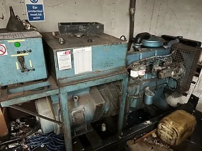 40 KVA 415 3 Phase Generator Lewis Generating Plant Ford Industrial Power • £2000