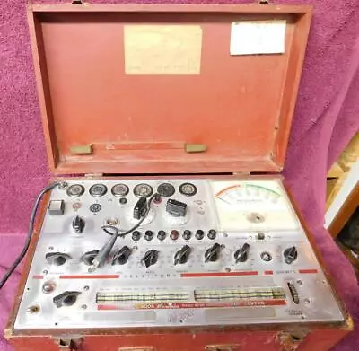 $175 • Buy Hickok 600A Dynamic Mutual Conductance Micromhos Tube Tester Works