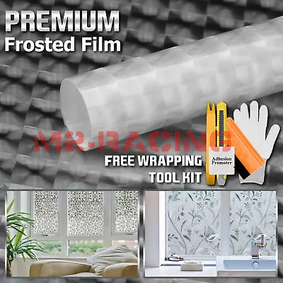 【Frosted Film】 Cat Eye Glass Home Office Bathroom Window Security Privacy • $4.99