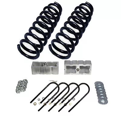 D 3  Front Lowering Suspension Springs Chevy S10 GMC S15 W/2  Blocks #250130 • $188.10