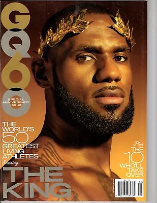 GQ Magazine LEBRON JAMES The KING November 2017! • $4.99