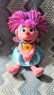 Sesame Street Pink Abby Cadabby Muppet Fairy 10  Plush Doll  • $22.98