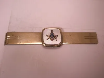 Masonic Vintage OXFORD Tie Bar Clip Scottish Rite Shriner Grand Lodge • $27.49