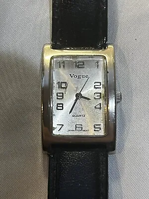 Vintage Vogue Quartz Watch Stainless Steel Japan Movt Collectible • $25