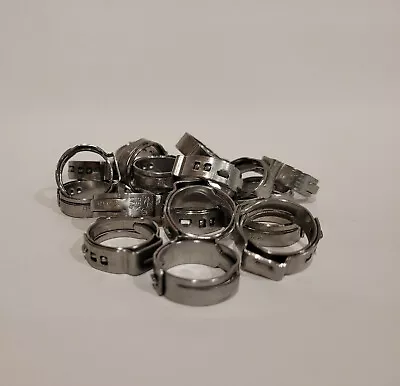 1/2 Inch PEX Stainless Steel Clamp Cinch Rings Crimp Pinch Fitting-1000 Pcs • $189