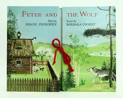 PETER AND THE WOLF Pop Up Book Barbara Cooney & Prokofiev 1985 1st HB Fine L1 • $85