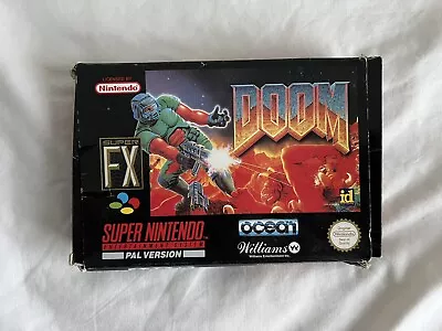 £0.99 • Buy Doom SNES Box & Manual