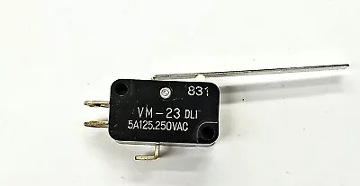 Mulon VM-23DL1 SPDT- ON-(ON) Long Lever Micro Switch 5A @ 125/250 V AC • $2.89