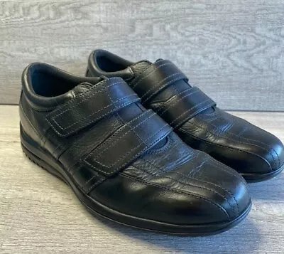 Rockport Black Leather Casual Oxfords Walking Shoes Men's 7.5M APM2602A • $22.50