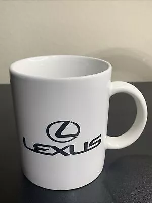 Lexus Coffee Or Tea Mug Cup White & Black Engraved Logo Advertising 10oz • $9.95