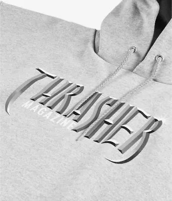 Thrasher Hood Gothic Heather Grey Skateboard Jumper Sweater • $139.99