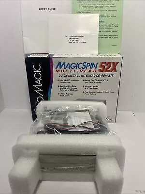 I/O Magic MagicSPIN Multi Read 52 X Quick Install Internal CD ROM Kit Open Box • $24.99