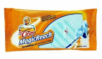 Mr Clean - Magic Reach Scrubbing Tub And Shower 8 Refill Pads - NEW • $49.95