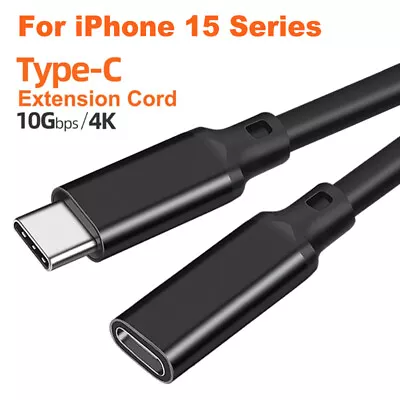 Type C USB C To USB C Fast Charge Cable Cord For IPhone 15 Pro Max PD 100W 3m 5m • $9.87