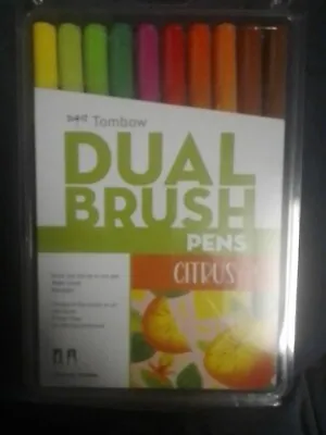 $47 • Buy NEW Tombow Dual Brush Pen Set 10 Pack By Spotlight