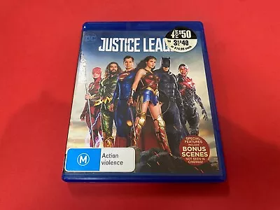Justice League (Blu-ray 2017) B) • $5.95