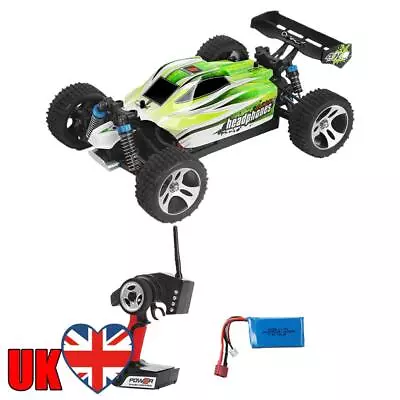 WLtoys A959-B 2.4GHz Remote Control Off-Road Trucks 1/18 4WD RC Car Racing Buggy • £84.23