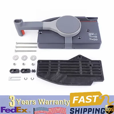 Outboard Side Remote Control Box&Fast Idle Lever For Yamaha 703 Outboard Engine • $100.70