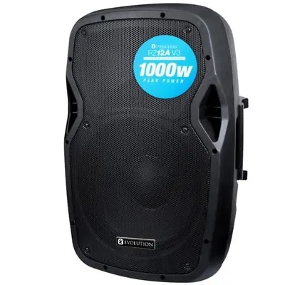 Evolution Audio RZ12A V3 Active 250W RMS 12  DJ Disco PA Speaker Inc Warranty • £129.95