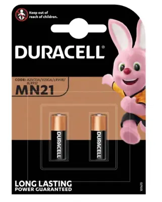 Duracell MN21 Lithium Coin Cell 12V Alkaline Battery A23 23A Extra Power • £2.95