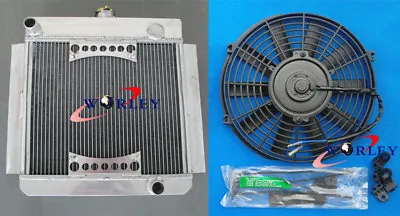 ALUMINUM RADIATOR FORD ESCORT MK1/MK2 PINTO/MEXICO RS2000 MT Manual + FAN • $205