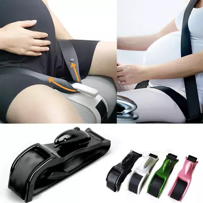 Pregnant Car Seat Belt Adjuster Comfort Protect Safety For Maternity Moms Belly • £17.94