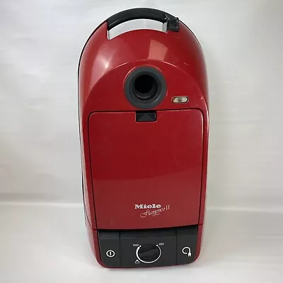 Miele Flamenco II Canister Vacuum Cleaner Canister Only Red Tested • $89.99