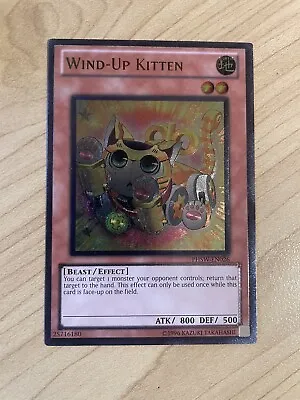 Wind-Up Kitten - PHSW-EN026 - Ultimate Rare ​ Unlimited Near Mint Yugioh • $45
