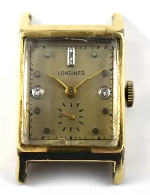 Vintage Longines 10KGF Case Fancy Dial Manual Wind 17J 9L Wrist Watch Lot.rd • $79.99