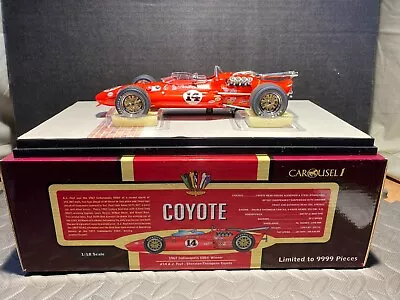 1/18 Carousel 1 Coyote 1967 Indy 500 Winner #14 A.j. Foyt Sheraton-thompson Spl • $299.99