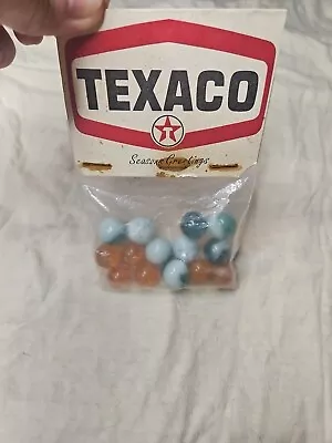 TEXACO MARBLES. Sealed • $5