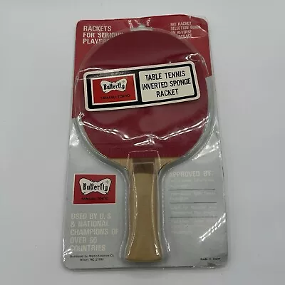 Vintage Butterfly Yuki D13 Ping Pong Racket • $59.99