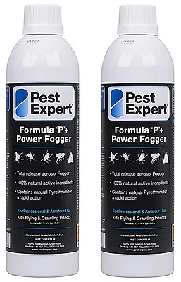 Cluster Fly Killer Insect Fogger Bombs XL (530ml) For A Larger Coverage X2 • £24.95