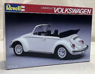 Revell 1/25 Scale Volkswagen Beetle Cabriolet Plastic Model Kit 7243 Vtg 1982 • $49.97