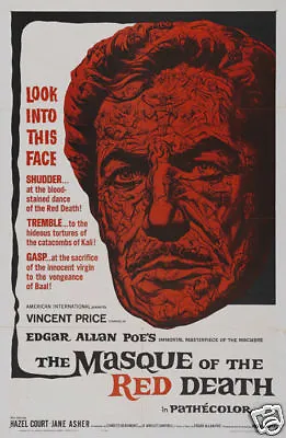 The Masque Of The Red Death Vincent Price Movie Poster Print • $6.49