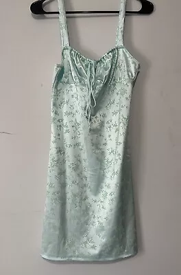 Motel Rocks Blue Dress Mint/Light Blue Spearmint Motel Brand Dress • $20