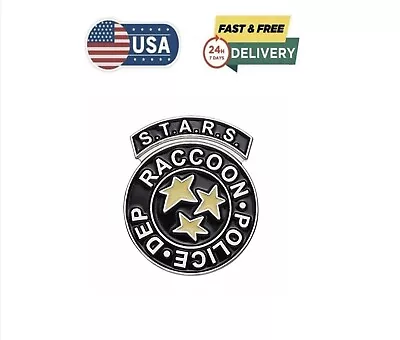 Resident Evil Raccoon City Police S.T.A.R.S Stars Enamel Pin • $12.99