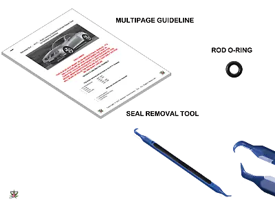 04-11 Mercedes SLK 280 350 55 AMG R171 Hydraulic Cylinder Roof Repair Kit + Pick • $17.95