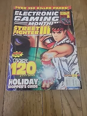 Electronic Gaming Monthly No. 89 (December 1996) Street Fighter III Magazine • $9.99