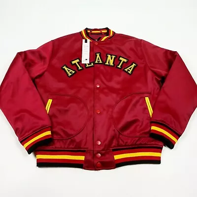 Eternity BC/AD Men's Varsity Jacket Premium Button Basketball Letterman ATLANTA  • $89.99