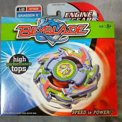 A-89 Dragoon G (Galaxy) Blue Metallic Ver. - HASBRO Beyblade G-Revolution Tyson • $335.45