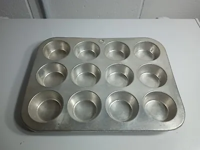 $8.99 • Buy Vintage Comet Aluminum Cupcake Muffin Pan Made In USA