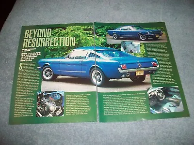 1965 Ford Mustang Fastback RestoMod Article  Beyond Resurrection  • £11.56