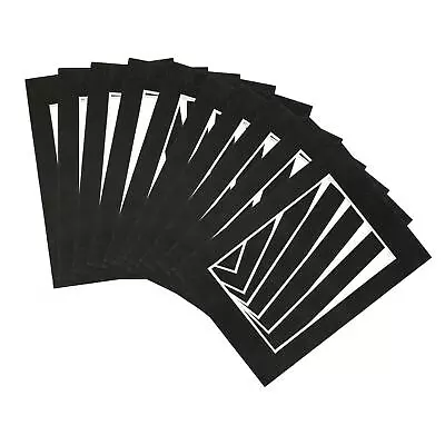 £9.99 • Buy 20x Picture Mounts For 5 X 7  3D Box Picture Frames Photo Size 4 X 6  Black