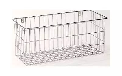 Large Wire Basket Durable Cabinet Organizer Silver • $22.82