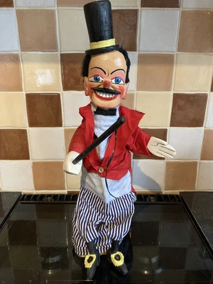 £195 • Buy Punch & Judy ' Ringmaster ' Puppet By Bryan Clarke, Hand Made, Dressed, Painted.