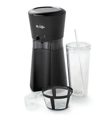 Mr. Coffee Iced Coffee MakerSingle Serve Machine With 22-Ounce Tumbler FREE S&H • $27.99