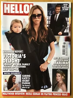 Hello! Magazine #1263 - 11 February 2013 - Victoria Beckham - Kate - Maxima • $10.58