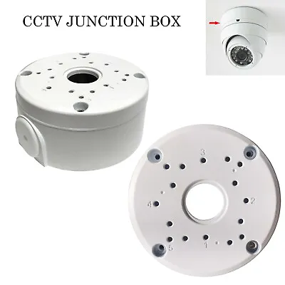 £9.99 • Buy CCTV Camera Junction Box Cable Deep Base For Dome/Bullet/IP Camera Waterproof UK
