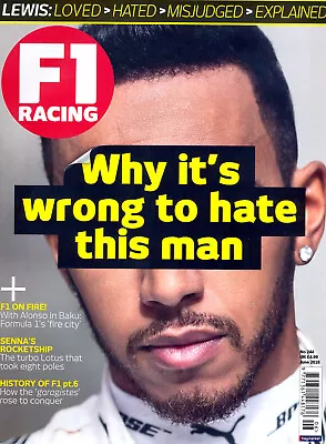 F1 RACING MAGAZINE - JUNE 2016 - Lewis: Loved Hated Misjudged Explained • £2.75